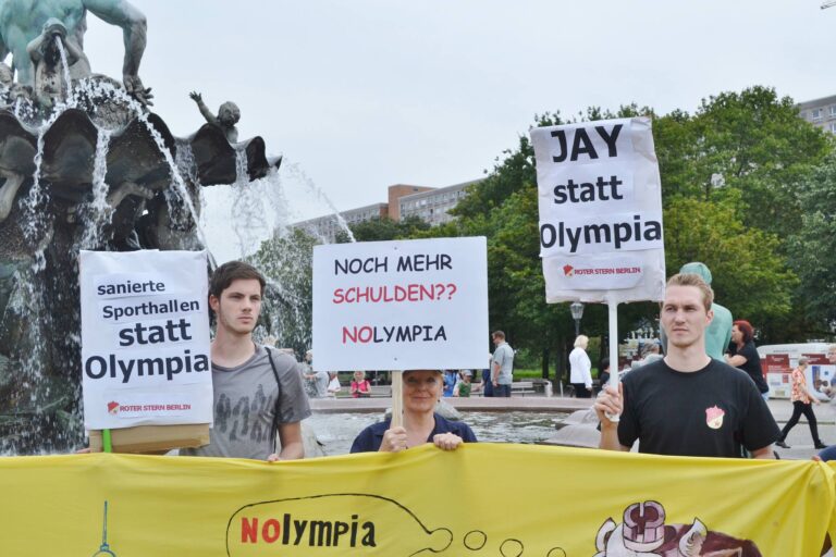 NOlympia 11.08. – Roter Stern Berlin