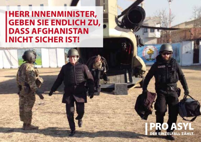 Afghanistan ist nicht sicher! – Roter Stern Berlin