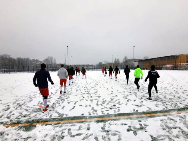 SG Fußball: Winter-Training