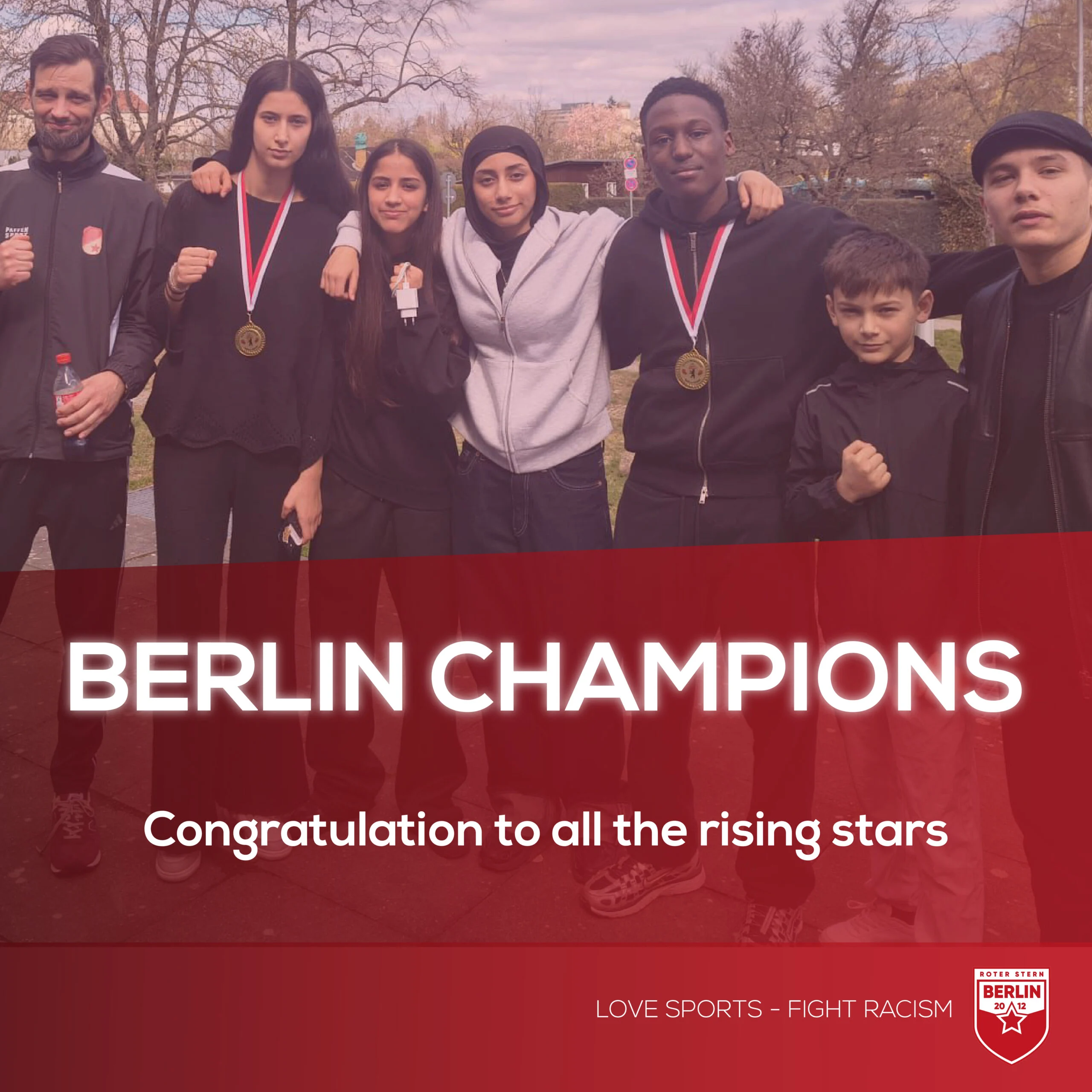 🥊 Roter Stern mit weißer Weste ⚪ – Roter Stern Berlin